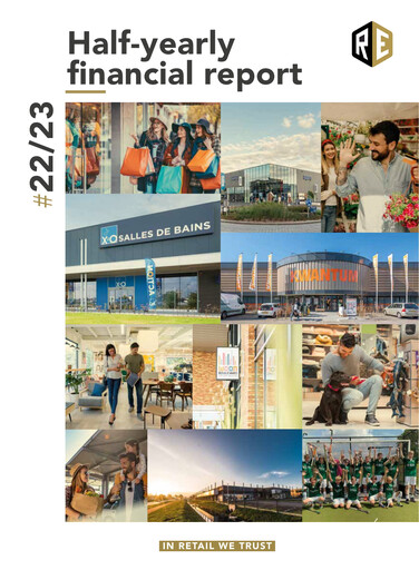 Thumbnail Retail Estates NV Half-year Report 2022-2023-h1