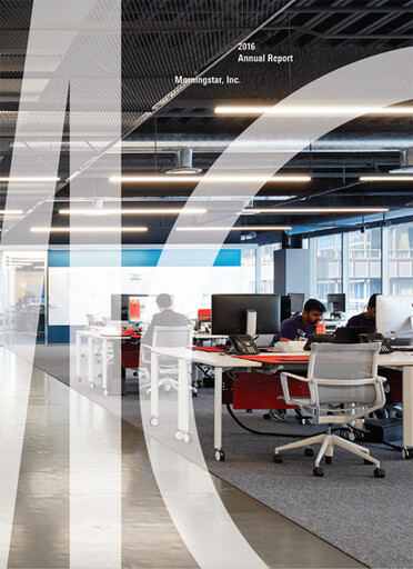 Thumbnail Morningstar
 Annual Report 2016