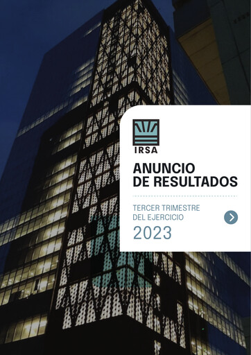Thumbnail IRSA Inversiones y Representaciones Quarterly Report 2023-q3