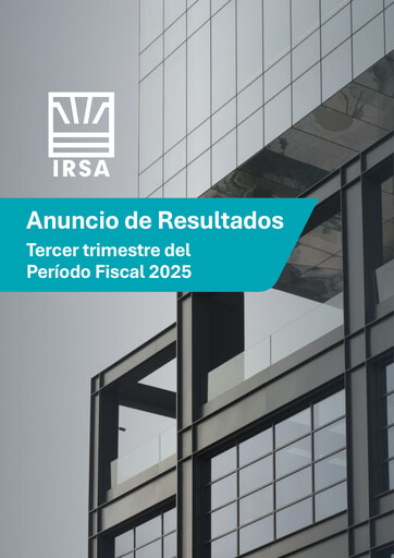 Thumbnail IRSA Inversiones y Representaciones Quarterly Report 2025-q3
