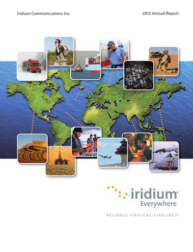 Thumbnail Iridium Communications Annual Report 2013