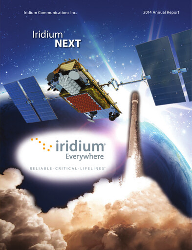 Thumbnail Iridium Communications Annual Report 2014