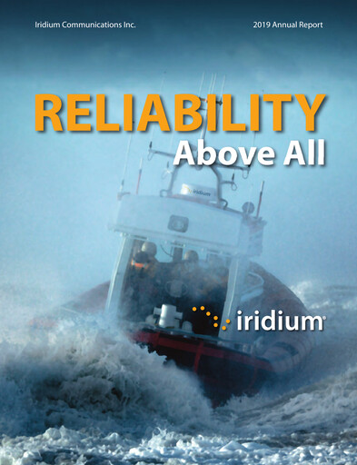 Thumbnail Iridium Communications Annual Report 2019