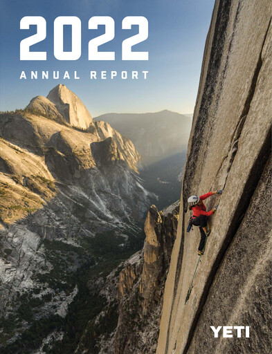 Thumbnail YETI Holdings
 Annual Report 2022