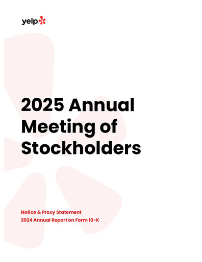 Thumbnail Yelp Annual Report 2024
