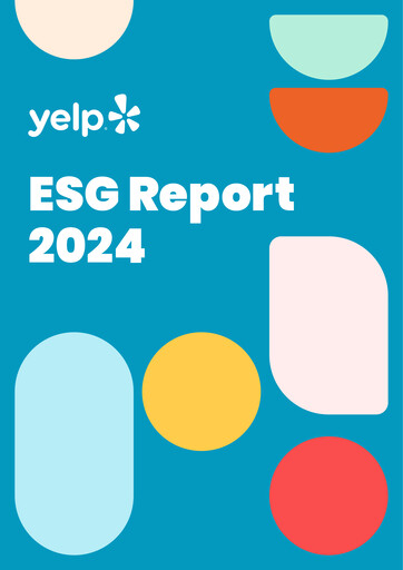 Thumbnail Yelp ESG Report 2024