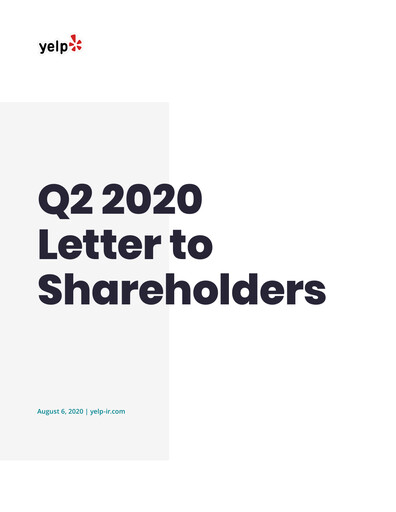 Thumbnail Yelp Quarterly Report 2020-q2