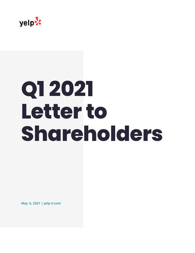 Thumbnail Yelp Quarterly Report 2021-q1