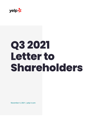 Thumbnail Yelp Quarterly Report 2021-q3