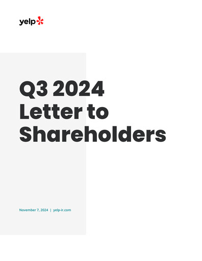 Thumbnail Yelp Quarterly Report 2024-q3