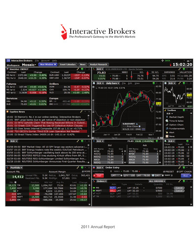 Thumbnail Interactive Brokers
 Annual Report 2011