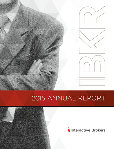 Thumbnail Interactive Brokers
 Annual Report 2015