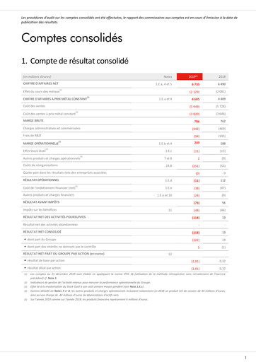 Vorschaubild Nexans Finanzmitteilung 2019