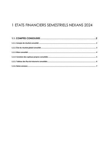 Vorschaubild Nexans Finanzmitteilung 2024-h1