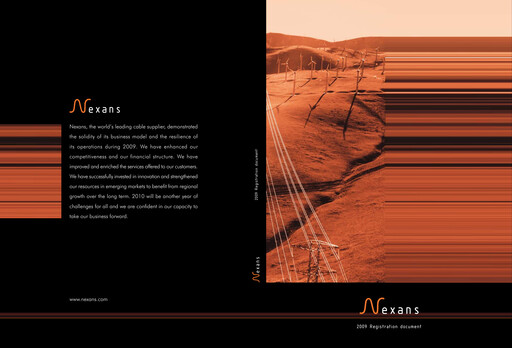Thumbnail Nexans Universal Registration Document 2009