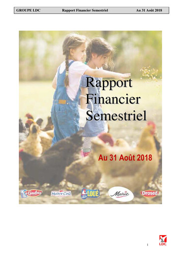 Thumbnail L.D.C. S.A. Half-year Report 2018-2019