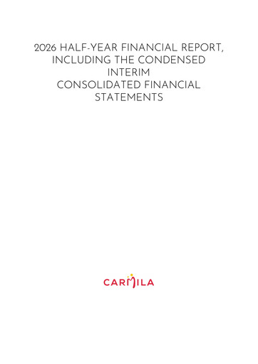 Thumbnail Carmila Half-year Report 2026-h1