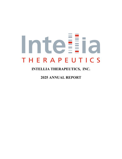 Thumbnail Intellia Therapeutics Annual Report 2025