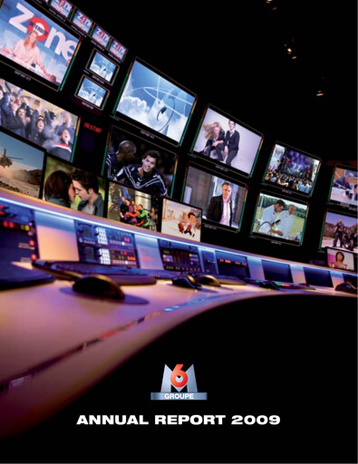 Vorschaubild Métropole Télévision (Groupe M6) Jahresbericht 2009