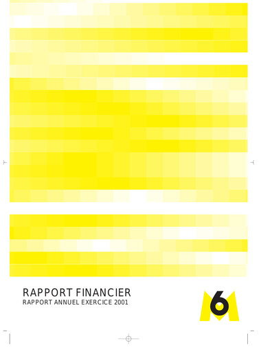 Vorschaubild Métropole Télévision (Groupe M6) Jahresbericht 2001