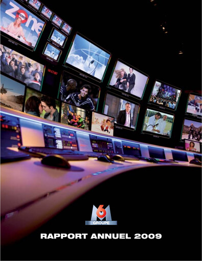 Vorschaubild Métropole Télévision (Groupe M6) Jahresbericht 2009