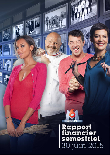 Miniature Métropole Télévision (Groupe M6) Rapport financier 2015-h1