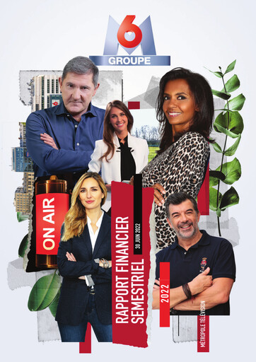 Miniature Métropole Télévision (Groupe M6) Rapport financier 2022-h1