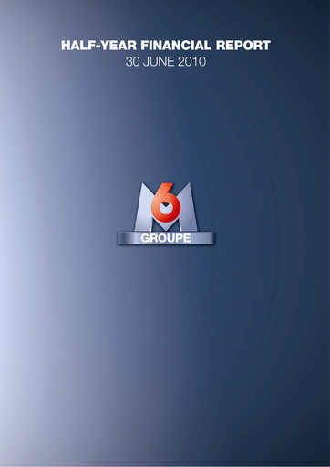 Thumbnail Métropole Télévision (Groupe M6) Half-year Report 2010-h1