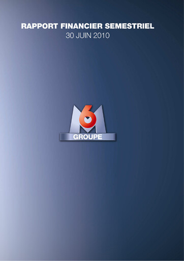 Thumbnail Métropole Télévision (Groupe M6) Half-year Report 2010-h1