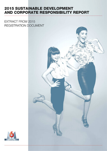 Vorschaubild Métropole Télévision (Groupe M6) Nachhaltigkeitsbericht 2015