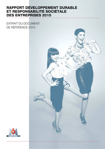 Thumbnail Métropole Télévision (Groupe M6) Sustainability Report 2015
