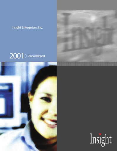 Thumbnail Insight Enterprises
 Annual Report 2001