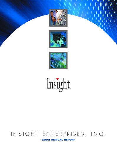 Thumbnail Insight Enterprises
 Annual Report 2002