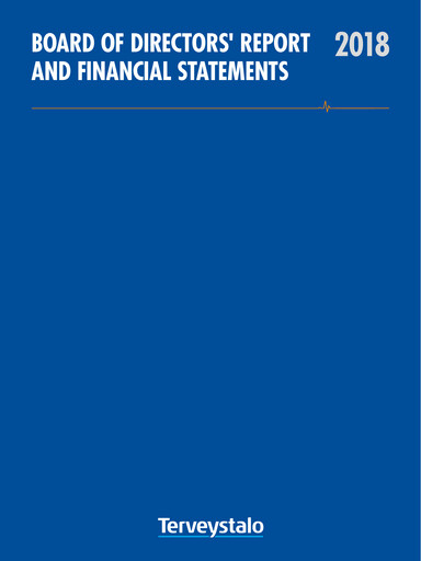Thumbnail Terveystalo Financial Statement 2018