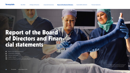 Thumbnail Terveystalo Financial Statement 2024