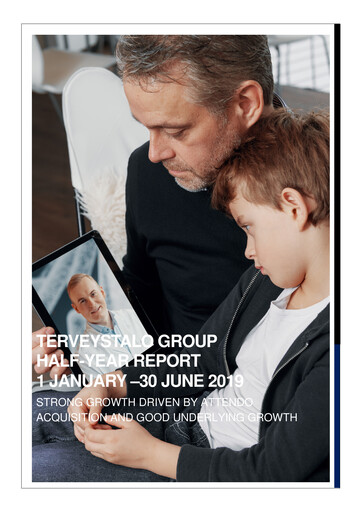 Thumbnail Terveystalo Half-year Report 2019-h1