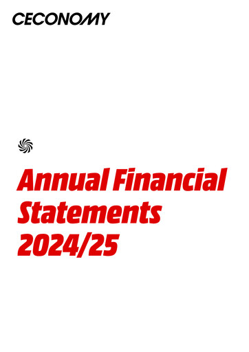 Thumbnail Ceconomy Financial Statement 2024-2025