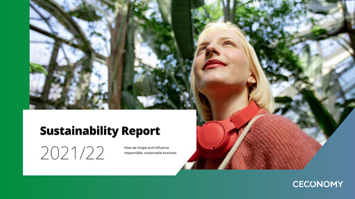 Thumbnail Ceconomy Sustainability Report 2021-2022