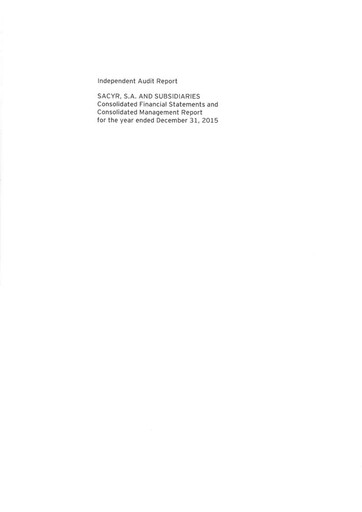 Thumbnail Sacyr Financial Statement 2015