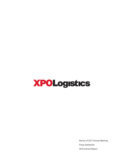 Thumbnail XPO Logistics Annual Report 2016