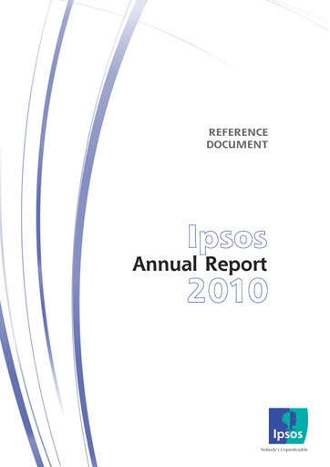Thumbnail Ipsos Annual Report 2010