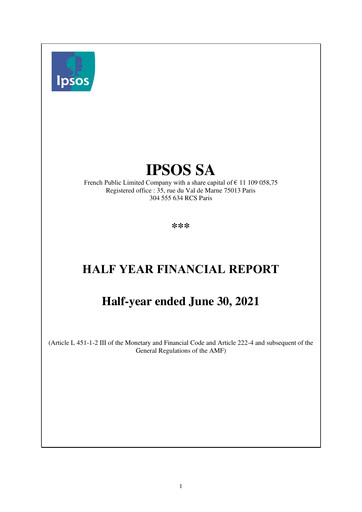 Thumbnail Ipsos Half-year Report 2021-h1