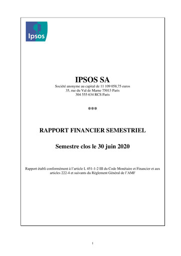 Thumbnail Ipsos Half-year Report 2020-h1