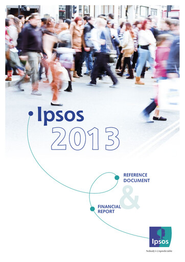 Thumbnail Ipsos Universal Registration Document 2013