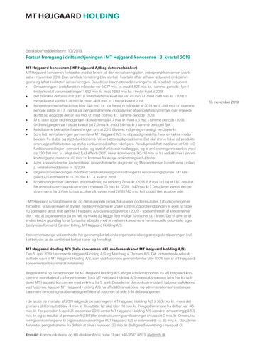 Thumbnail MT Højgaard Holding Quarterly Report 2019-q3