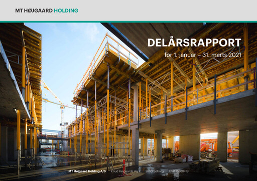 Thumbnail MT Højgaard Holding Quarterly Report 2021-q1