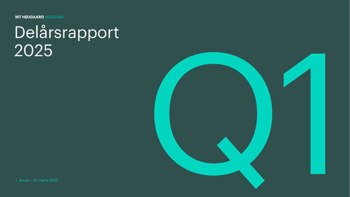 Thumbnail MT Højgaard Holding Quarterly Report 2025-q1