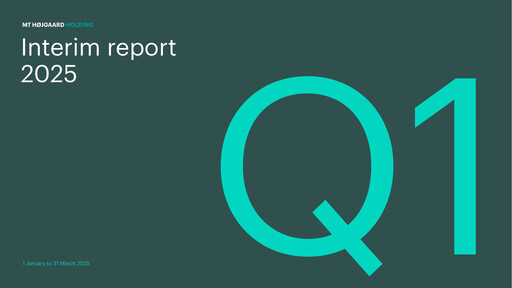 Thumbnail MT Højgaard Holding Quarterly Report 2025-q1