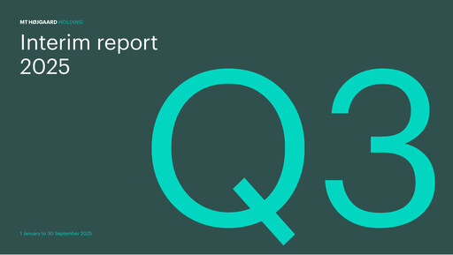 Thumbnail MT Højgaard Holding Quarterly Report 2025-q3