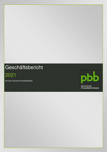 Thumbnail Deutsche Pfandbriefbank Annual Report 2021